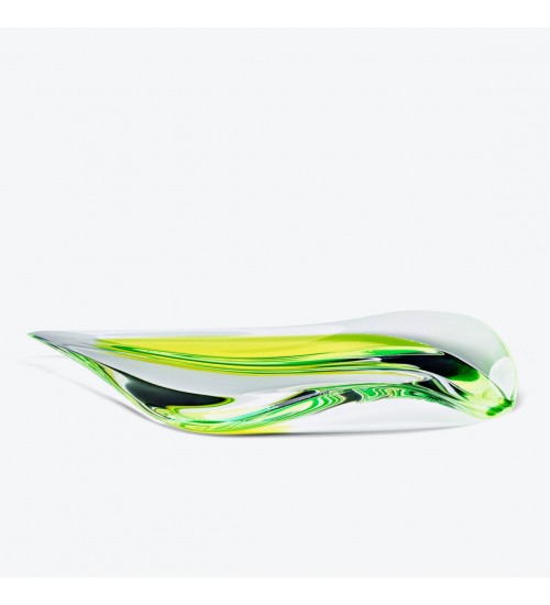Zaha Hadid Design Aqua Platter液态造型盘4件套（限量200件）青色H7.7cm